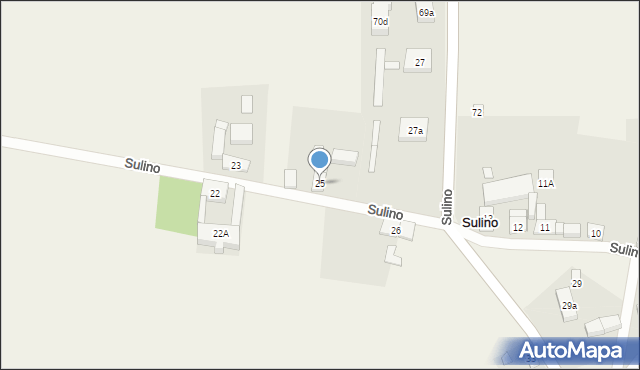 Sulino, Sulino, 25, mapa Sulino