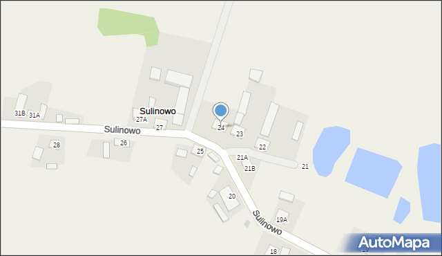 Sulinowo, Sulinowo, 24, mapa Sulinowo