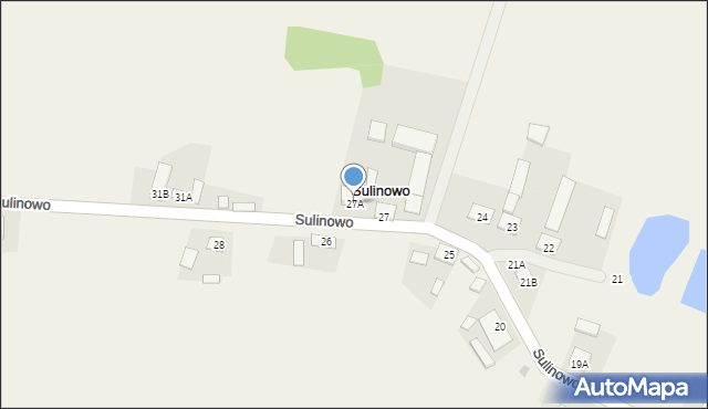 Sulinowo, Sulinowo, 27A, mapa Sulinowo