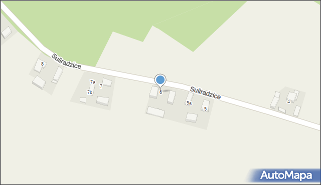 Suliradzice, Suliradzice, 6, mapa Suliradzice