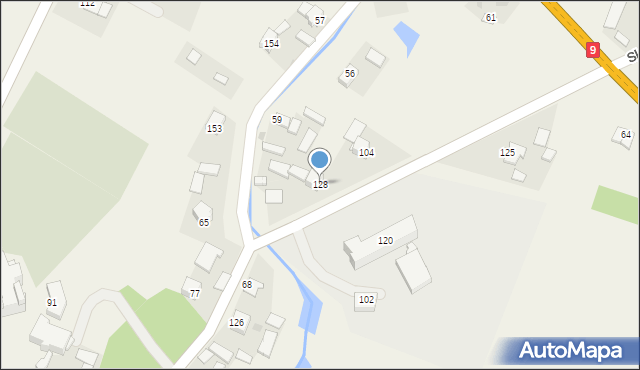 Sulisławice, Sulisławice, 128, mapa Sulisławice