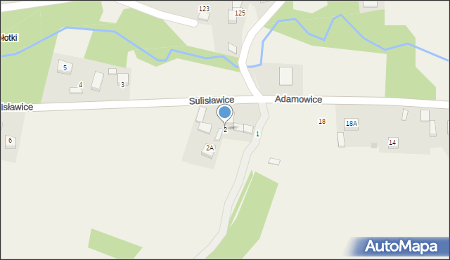 Sulisławice, Sulisławice, 2, mapa Sulisławice