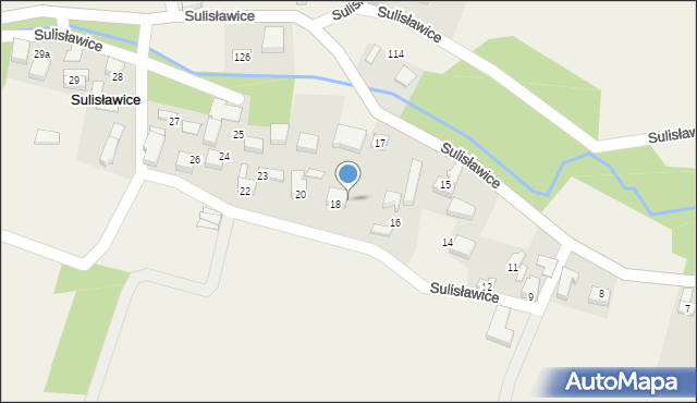 Sulisławice, Sulisławice, 21, mapa Sulisławice