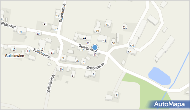 Sulisławice, Sulisławice, 47, mapa Sulisławice