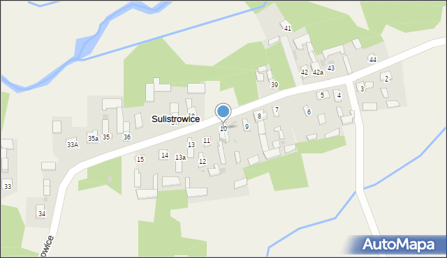 Sulistrowice, Sulistrowice, 10, mapa Sulistrowice