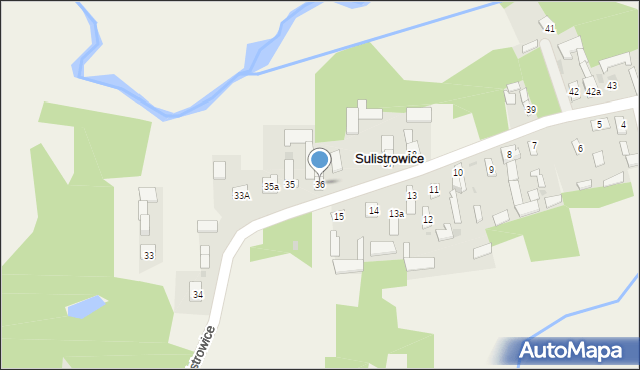 Sulistrowice, Sulistrowice, 36, mapa Sulistrowice
