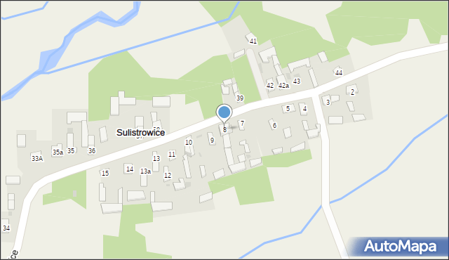 Sulistrowice, Sulistrowice, 8, mapa Sulistrowice