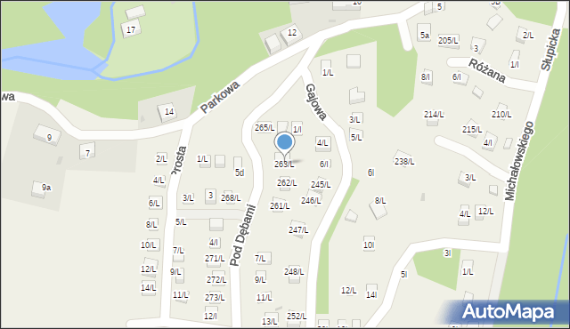 Sulistrowiczki, Sulistrowiczki, 263/L, mapa Sulistrowiczki