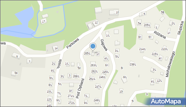 Sulistrowiczki, Sulistrowiczki, 264/L, mapa Sulistrowiczki