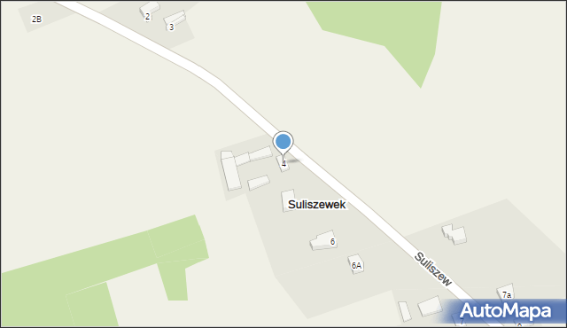 Suliszew, Suliszew, 4, mapa Suliszew