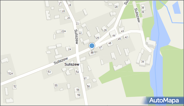 Suliszew, Suliszew, 48, mapa Suliszew