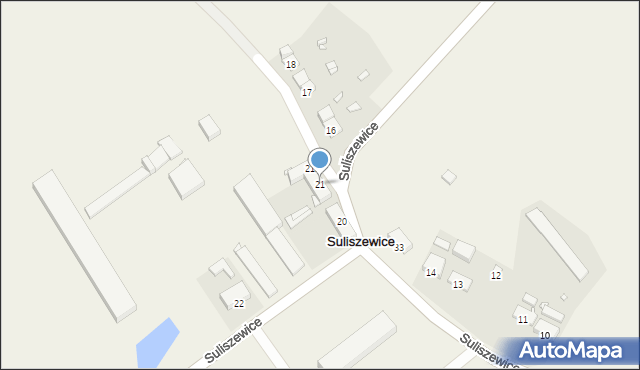 Suliszewice, Suliszewice, 21, mapa Suliszewice