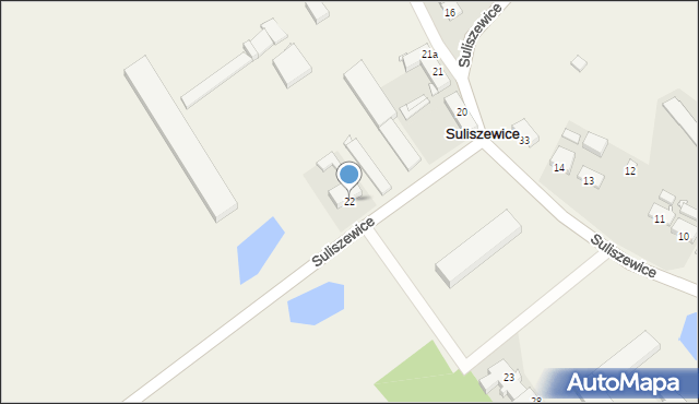 Suliszewice, Suliszewice, 22, mapa Suliszewice