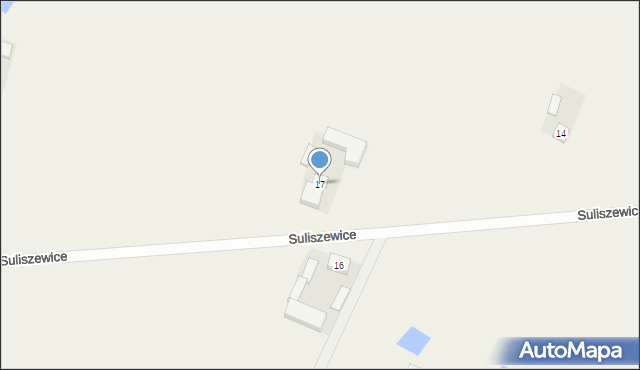 Suliszewice, Suliszewice, 17, mapa Suliszewice