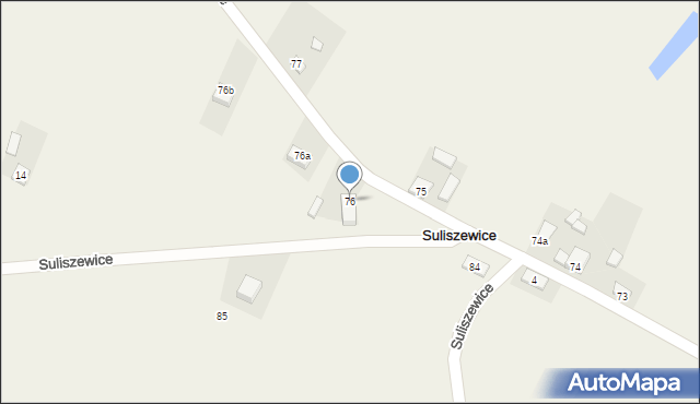 Suliszewice, Suliszewice, 76, mapa Suliszewice