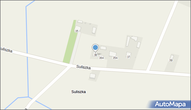 Suliszka, Suliszka, 36, mapa Suliszka