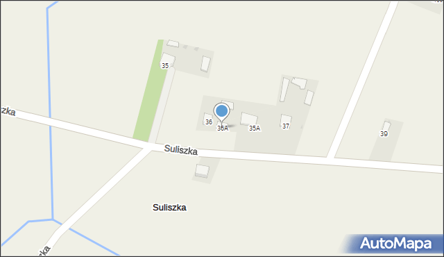 Suliszka, Suliszka, 36A, mapa Suliszka
