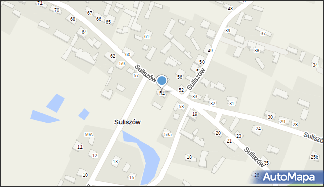 Suliszów, Suliszów, 54, mapa Suliszów