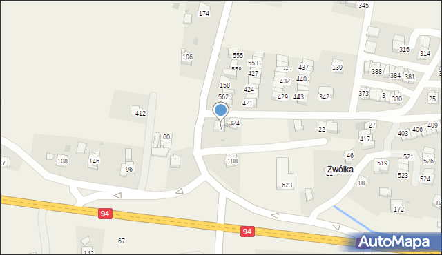 Sułków, Sułków, 7, mapa Sułków