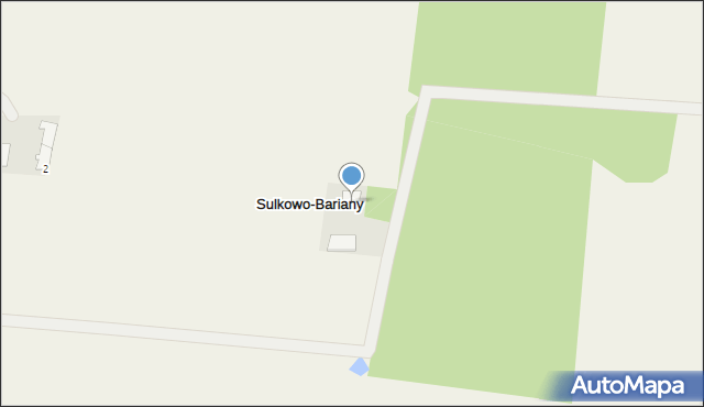 Sulkowo-Bariany, Sulkowo-Bariany, 3, mapa Sulkowo-Bariany