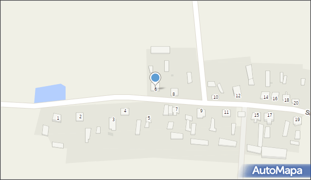 Sułkowo Borowe, Sułkowo Borowe, 6, mapa Sułkowo Borowe