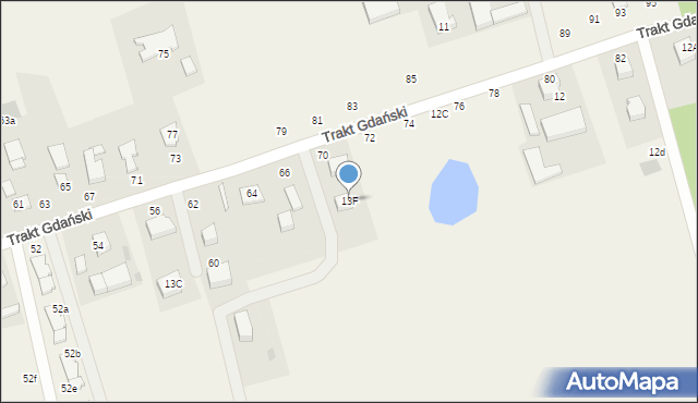 Sulmin, Sulmin, 13F, mapa Sulmin
