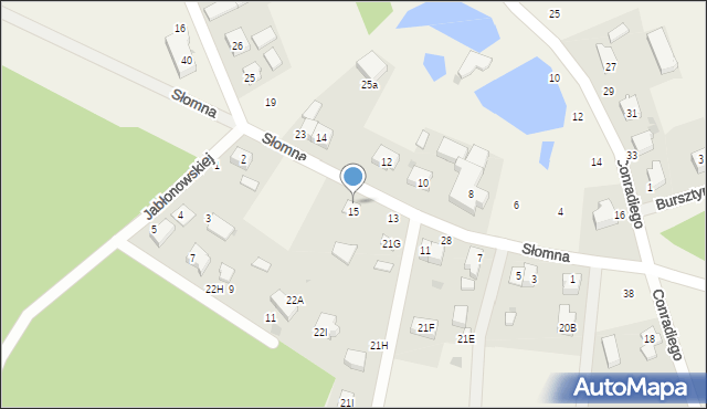 Sulmin, Sulmin, 22b, mapa Sulmin