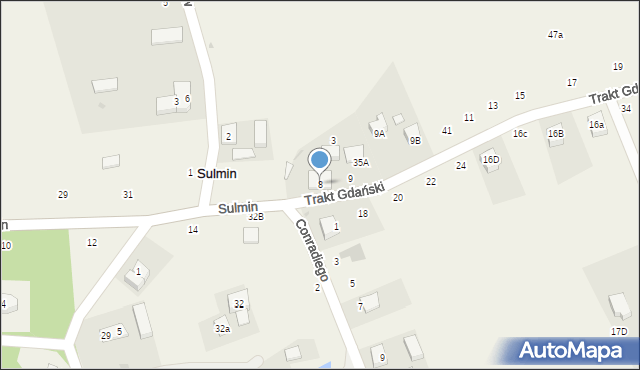 Sulmin, Sulmin, 8, mapa Sulmin