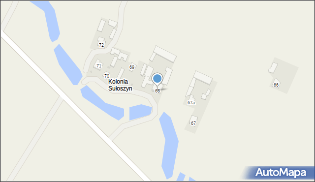 Sułoszyn, Sułoszyn, 68, mapa Sułoszyn