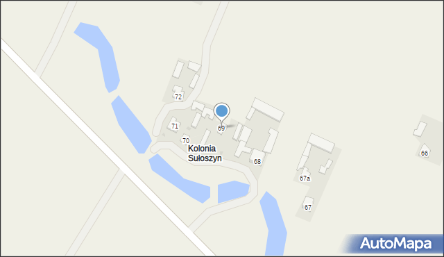 Sułoszyn, Sułoszyn, 69, mapa Sułoszyn