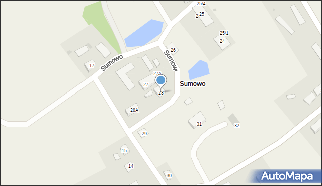 Sumowo, Sumowo, 28, mapa Sumowo