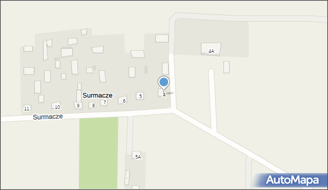 Surmacze, Surmacze, 4, mapa Surmacze