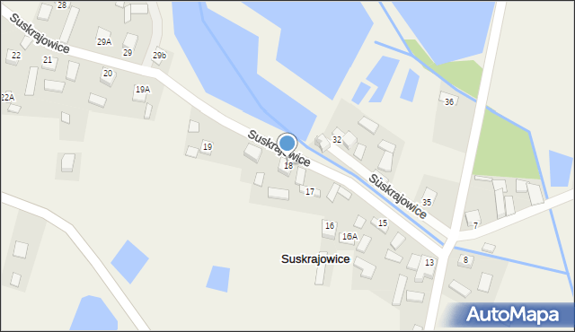 Suskrajowice, Suskrajowice, 18, mapa Suskrajowice