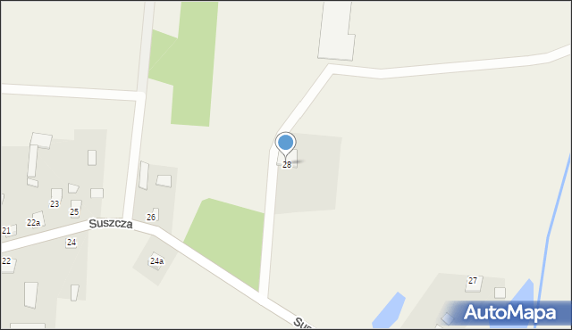 Suszcza, Suszcza, 28, mapa Suszcza