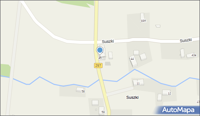 Suszki, Suszki, 45, mapa Suszki