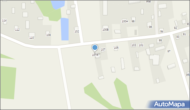 Sutno, Sutno, 107A, mapa Sutno