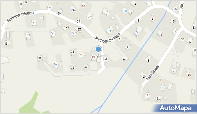 Targowiska, Suchodolskiego Macieja, ks., 17, mapa Targowiska