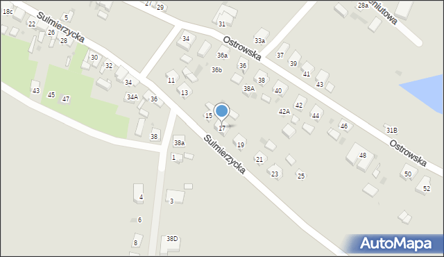 Zduny, Sulmierzycka, 17, mapa Zduny
