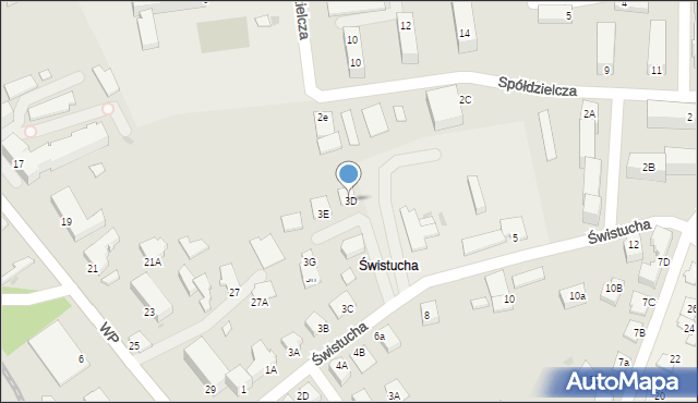 Aleksandrów Kujawski, Świstucha, 3D, mapa Aleksandrów Kujawski