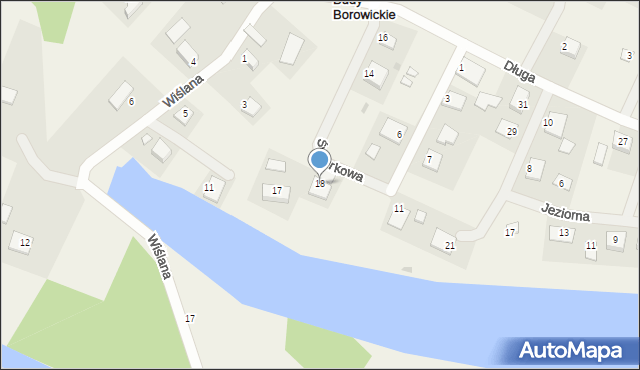 Białobrzegi, Świerkowa, 18, mapa Białobrzegi