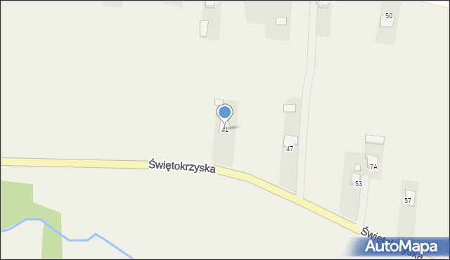 Bieliny, Świętokrzyska, 41, mapa Bieliny