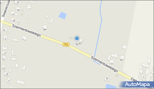 Bodzentyn, Świętokrzyska, 41, mapa Bodzentyn