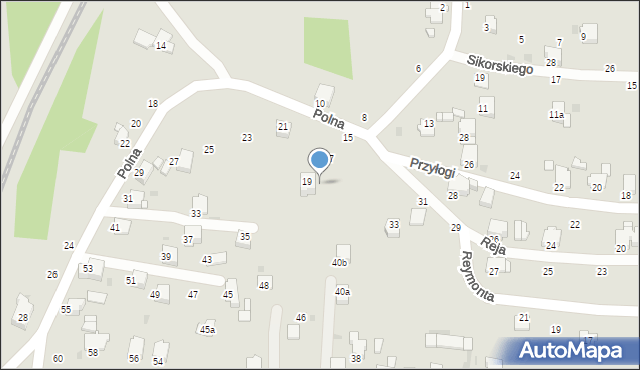 Brzeszcze, św. Wojciecha, 42, mapa Brzeszcze