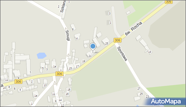 Buk, św. Rocha, 23, mapa Buk