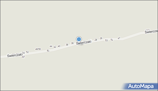 Częstochowa, Świerczaki, 69/71, mapa Częstochowy