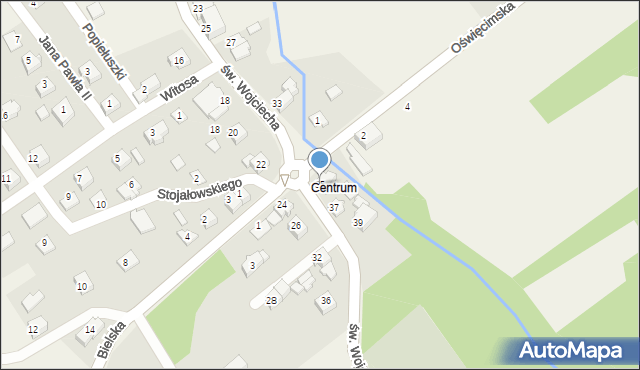 Dankowice, św. Wojciecha, 35, mapa Dankowice