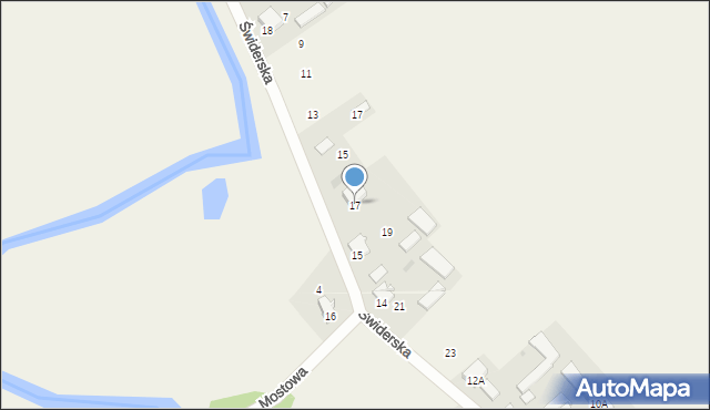 Dobrzyniec, Świderska, 17, mapa Dobrzyniec