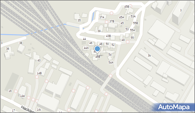 Gdynia, św. Mikołaja, 46B, mapa Gdyni