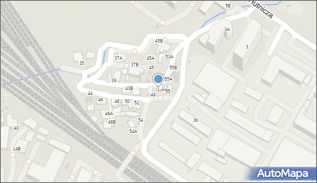 Gdynia, św. Mikołaja, 51, mapa Gdyni