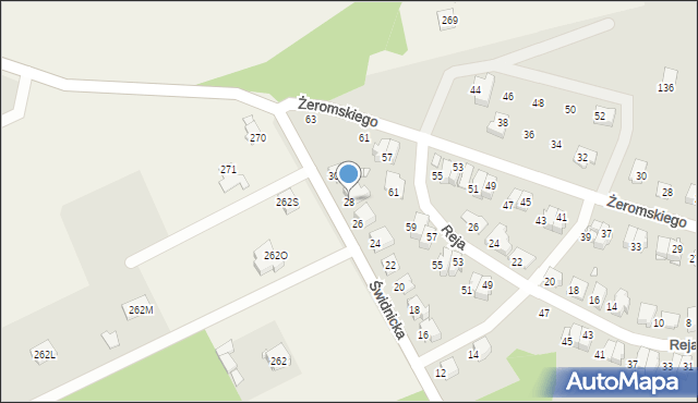 Głuchołazy, Świdnicka, 28, mapa Głuchołazy
